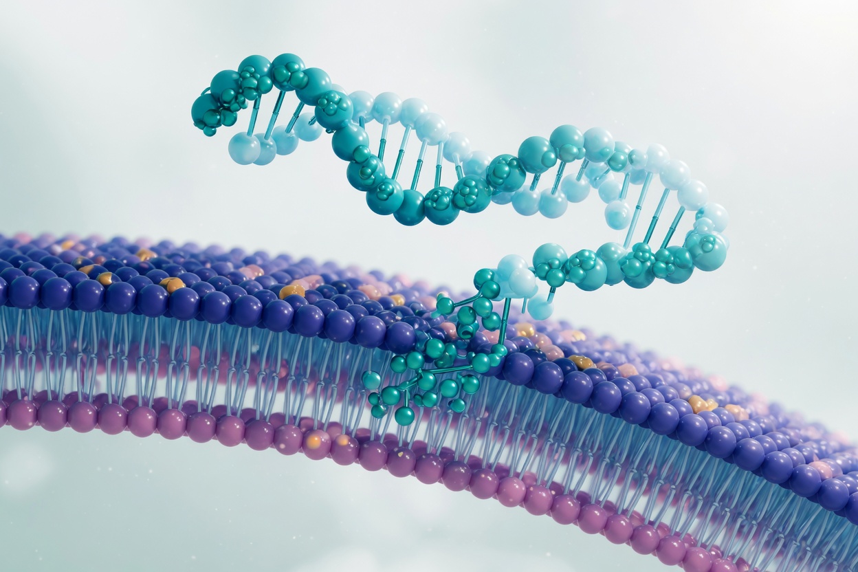 Antimicrobial peptides disrupt microbial membranes as part of innate immunity.