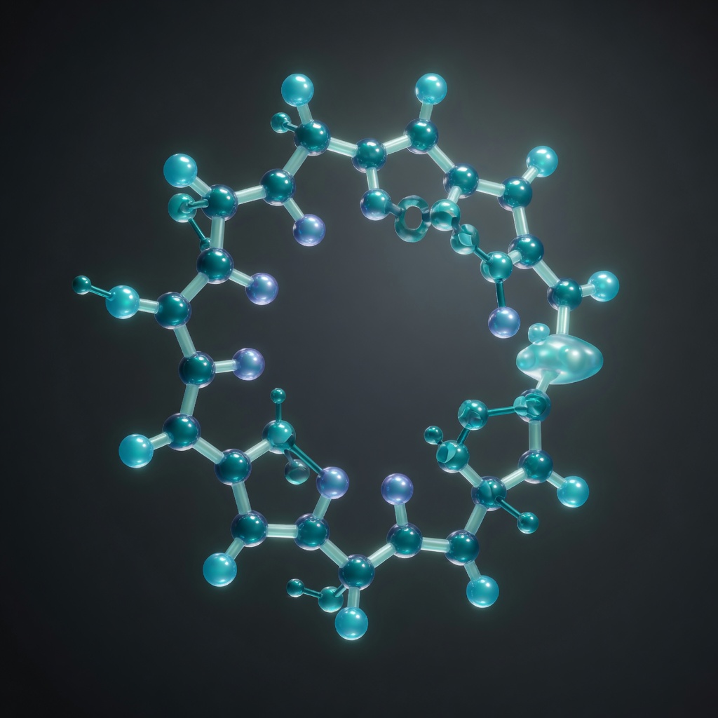 Cyclization links a peptide's termini or side chains into a ring, boosting protease resistance.