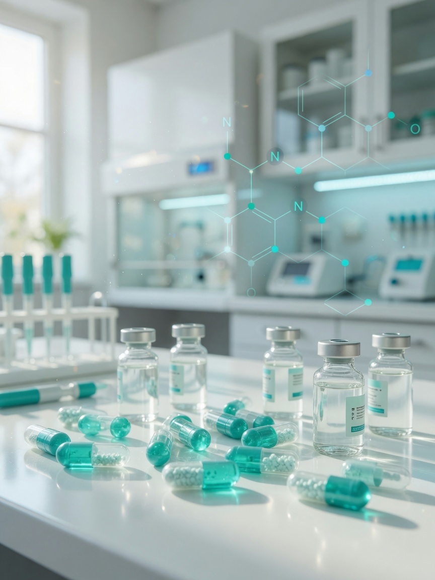 Peptides bridge small-molecule drugs and biologics in therapeutic development.